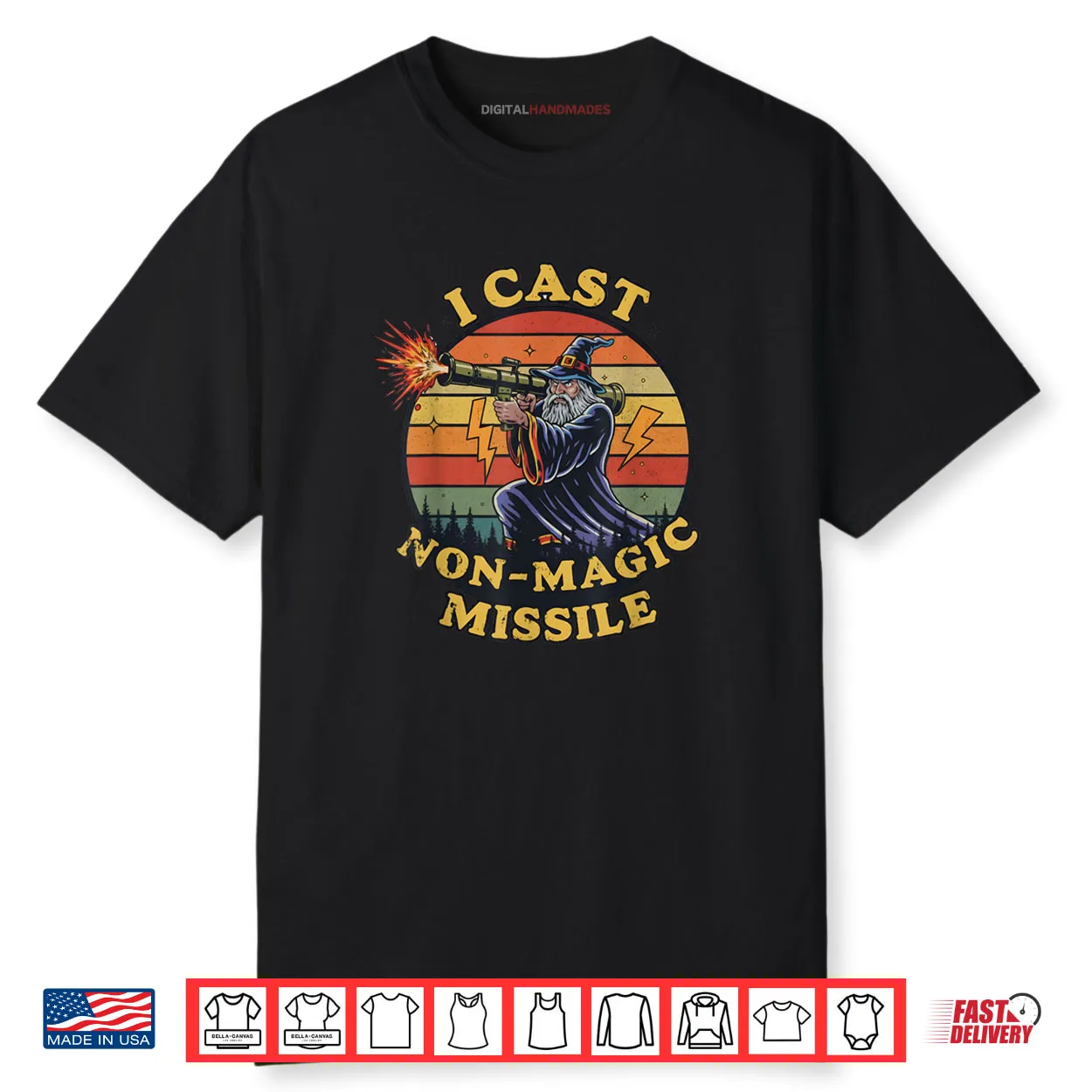 I Cast Non Magic Missile Shirt I Cast Non Magic Missile Shirt