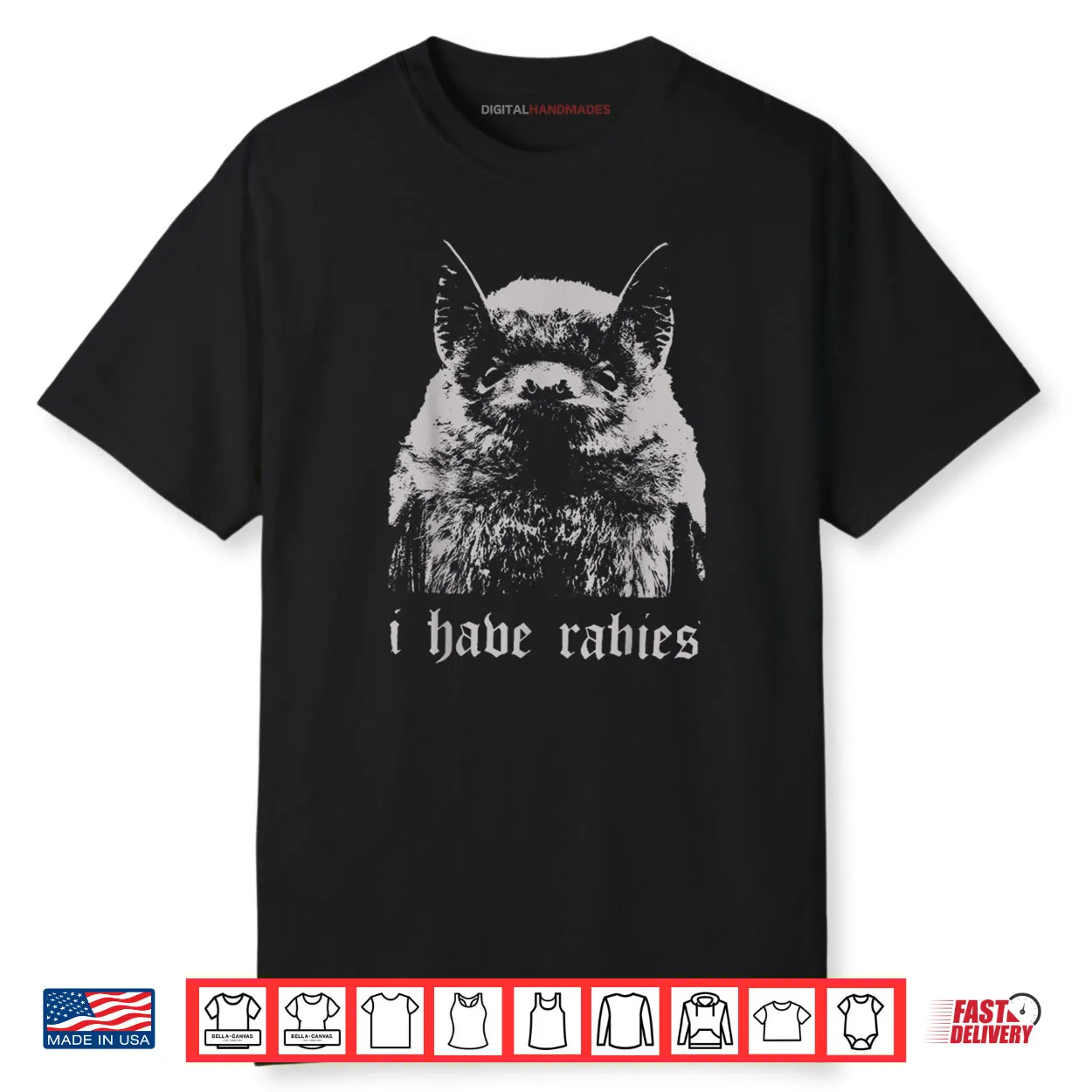 I Have Rabies Bat Funny Meme Quotes Shirt I Have Rabies Bat Funny Meme Quotes Shirt