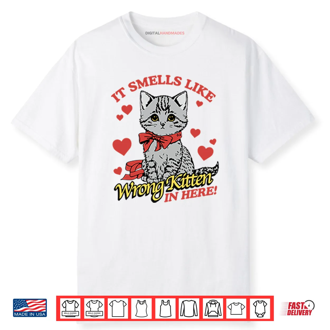 It Smells Like Wrong Kitten In Here Shirt It Smells Like Wrong Kitten In Here Shirt