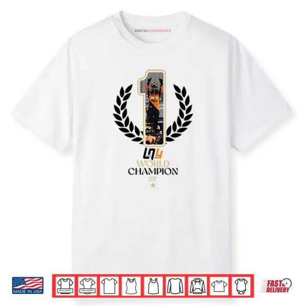 Lando Norris F1 2025 World Champion Shirt