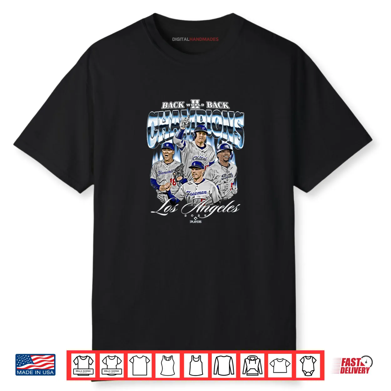 Los Angeles D 2025 Back to Back Baseball World Champions Shirt Los Angeles D 2025 Back to Back Baseball World Champions Shirt