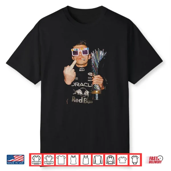 Max Verstappen Middle Finger Shirt