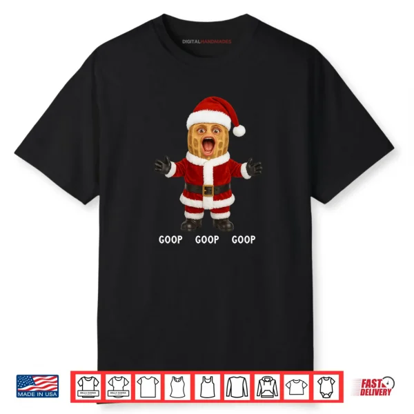Meme The Burnt Peanut GOOP Bungulator Santa Christmas Shirt