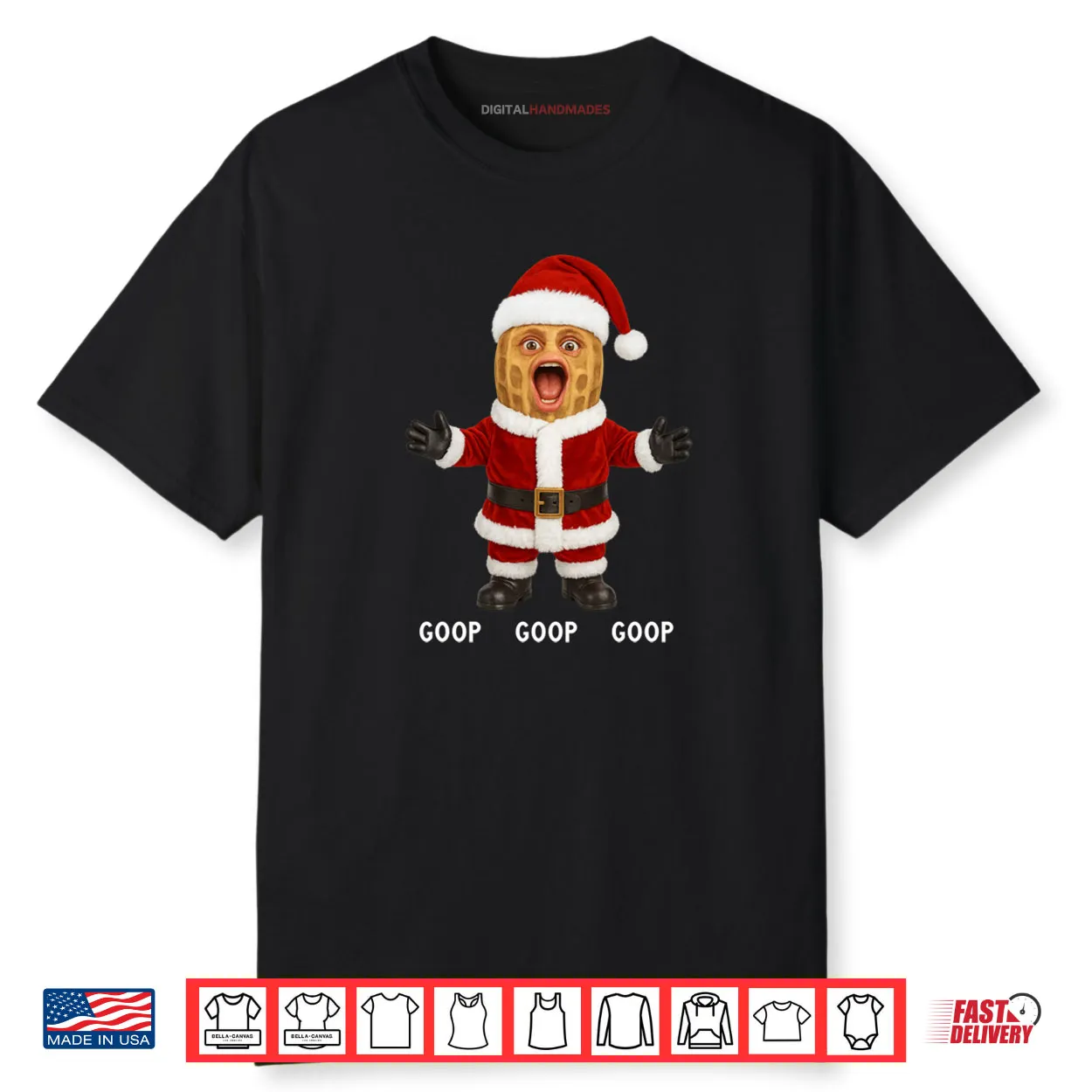 Meme The Burnt Peanut GOOP Bungulator Santa Christmas Shirt Meme The Burnt Peanut GOOP Bungulator Santa Christmas Shirt
