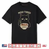 Miso Tired Cat Japanese Pun Ramen Humor Shirt