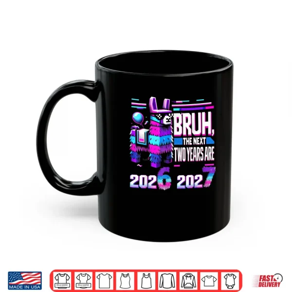Mug 67 NYE 2026 Funny Llama Pinata New Years Eve Party 6 7 Meme Shirt