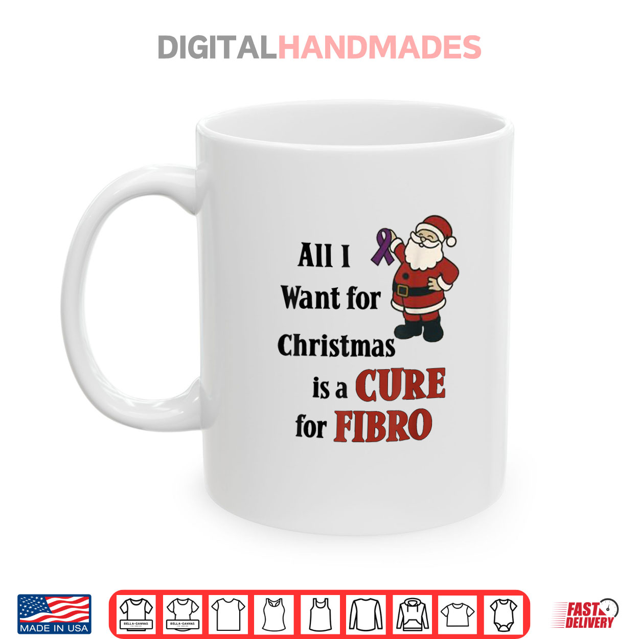 All I Want for Christmas is A Cure for Fibro Shirt All I Want for Christmas is A Cure for Fibro Shirt