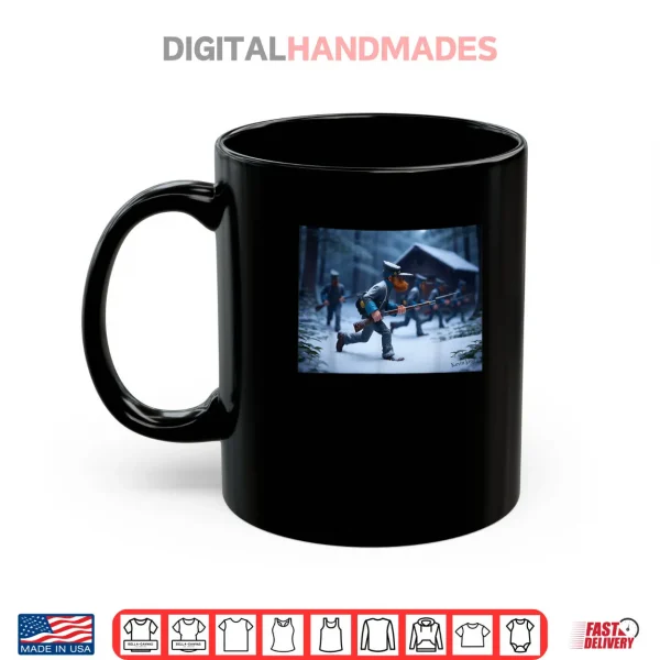 Mug American Confederate Soldiers Charging Through The Snow Shirt