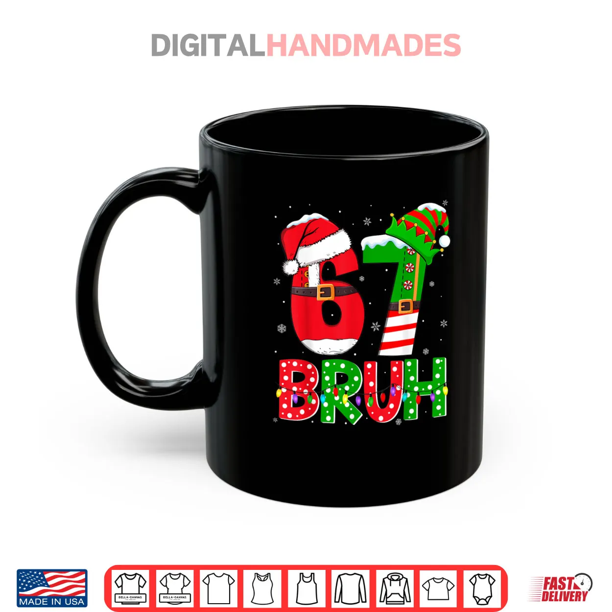 Bruh 67 Six Seven 6 7 Meme Funny Christmas Shirt Bruh 67 Six Seven 6 7 Meme Funny Christmas Shirt