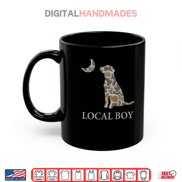 Camo Southern Local Boy Duck Hunting Black Lab Shirt 3 Mug Camo Southern Local Boy Duck Hunting Black Lab Shirt