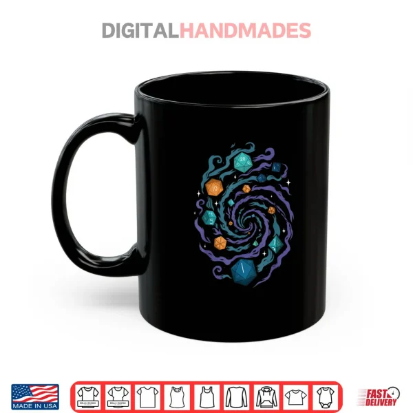 Mug Cosmic Dice Spiral Tabletop RPG Shirt