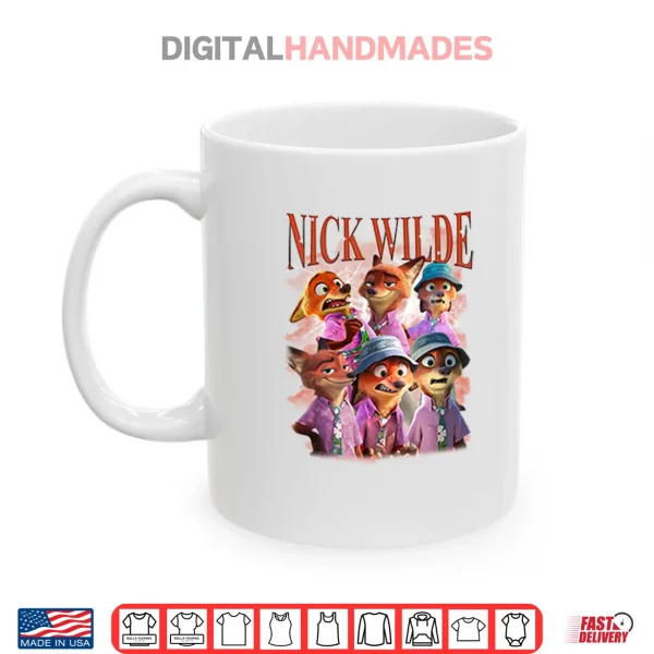 Disney Zootopia Nick Wilde Shirt 3 Mug Disney Zootopia Nick Wilde Shirt