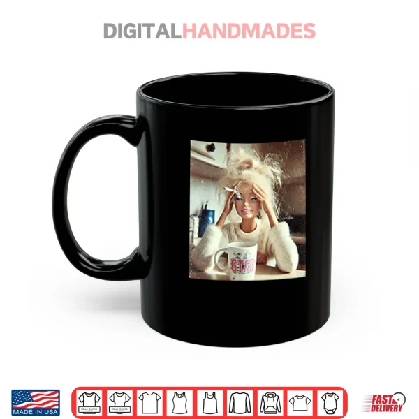 Mug Distressed Doll Face Meme Shirt