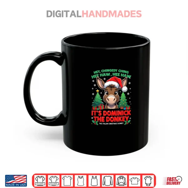 Mug Dominick Donkey Cheer Mi Burrito Sabanero Mexican Christmas Shirt