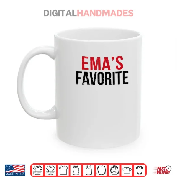 Mug EMAS Favorite Grandkid Humor Family Shirt