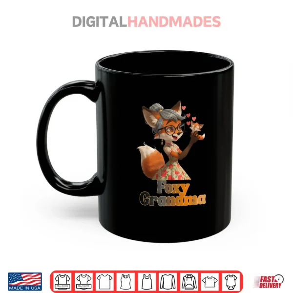 Foxy Grandma Shirt 3 Mug Foxy Grandma Shirt