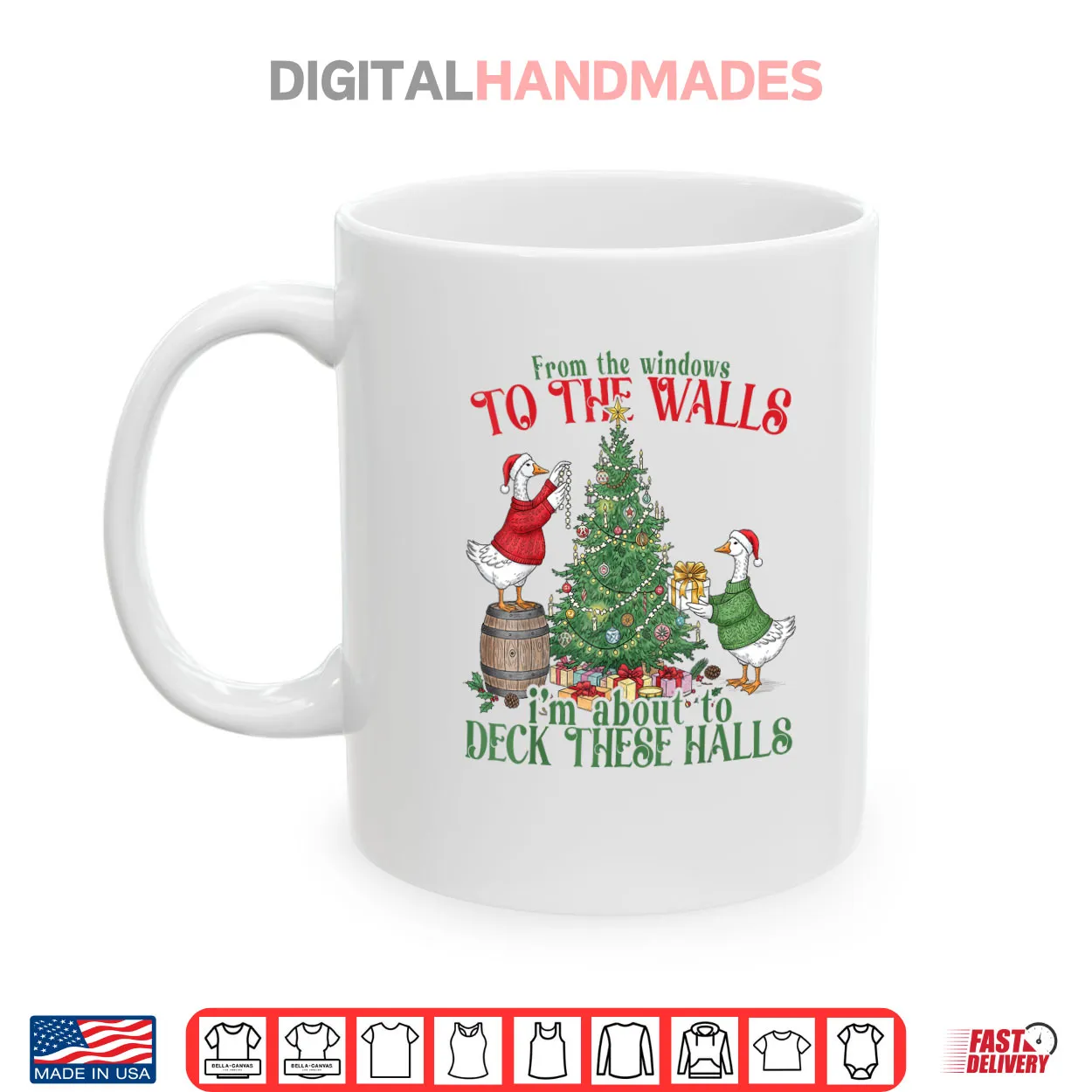 From The Windows to The Walls I’m About to Deck These Halls Shirt From The Windows to The Walls I’m About to Deck These Halls Shirt