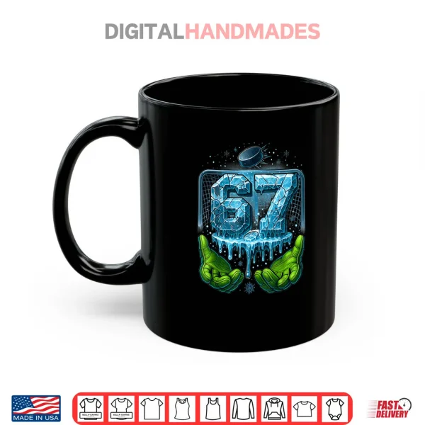 Mug Hockey 67 Six Seven Gen Alpha Meme Drip Shirt