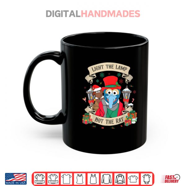 Mug Light The Lamp Not The Rat Funny Christmas Matching Family Shirt 2