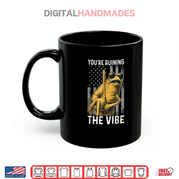 Marcus The Worm You're Ruining The Vibe American Flag Shirt 3 Mug Marcus The Worm Youre Ruining The Vibe American Flag Shirt