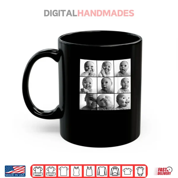 Mug Niche Baby Gen Z Meme AI Viral Giggling AI Laughing Shirt