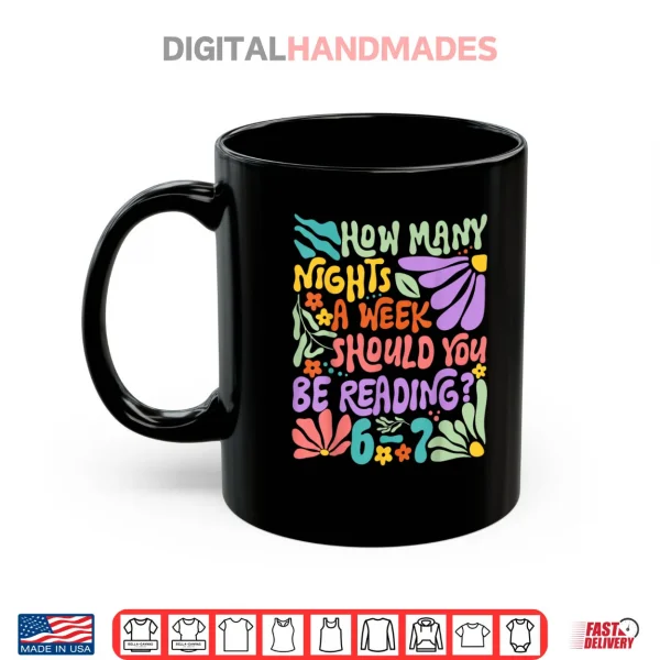 Mug Reading Six Seven Meme Book Lover 67 Teacher 6 7 Shirt