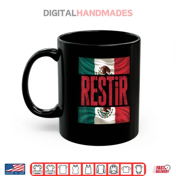 Mug Resist Mexico Gen Z Protest Against Corruption Mexican Flag Shirt