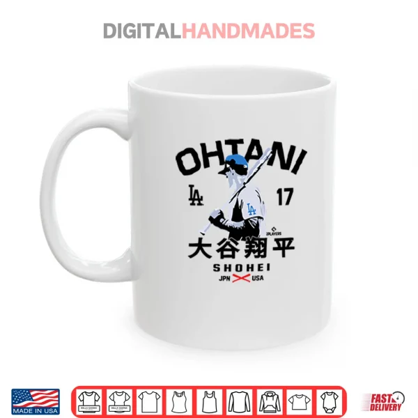 Mug Shohei Ohtani JPN X USA Shirt 1