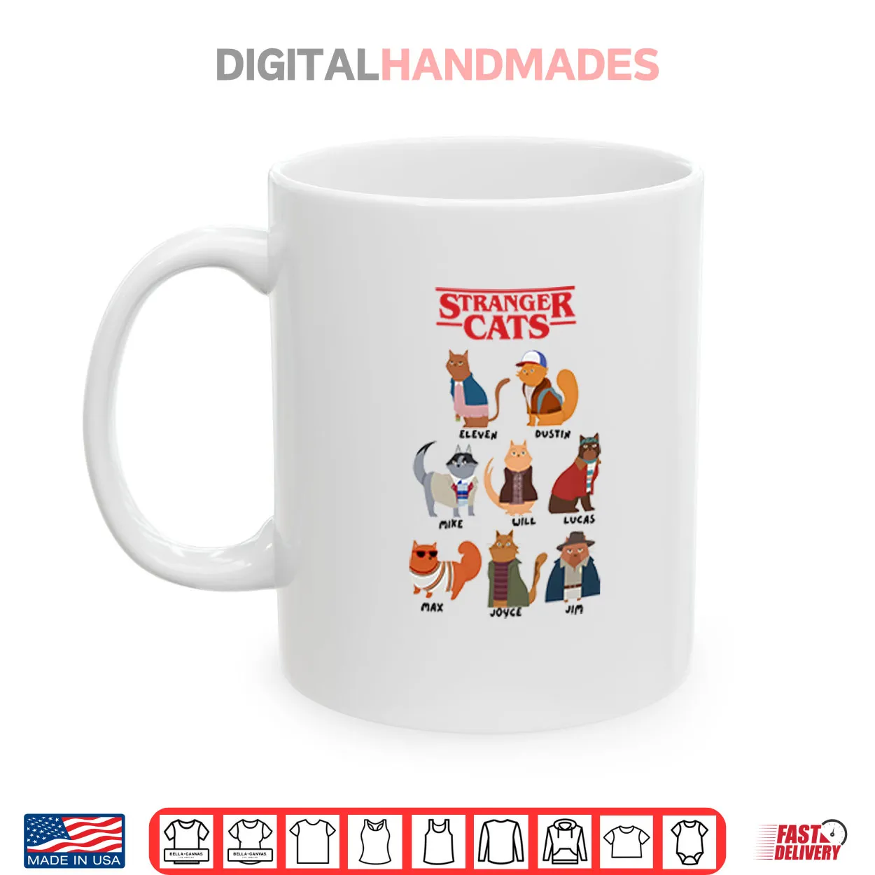 Stranger Cats Stranger Things Shirt Stranger Cats Stranger Things Shirt