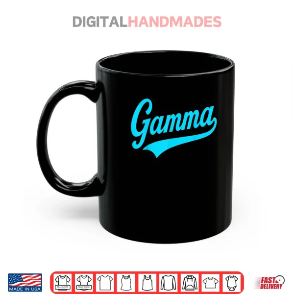 Mug Streetwear Retro Gamma Blue Matching Shirt