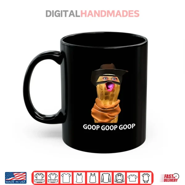 Mug The Burnt Peanut Goop Meme Shirt