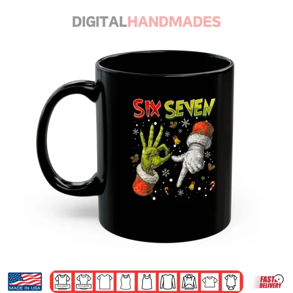 Mug Trending Six Seven Meme Christmas 67 Xmas Shirt