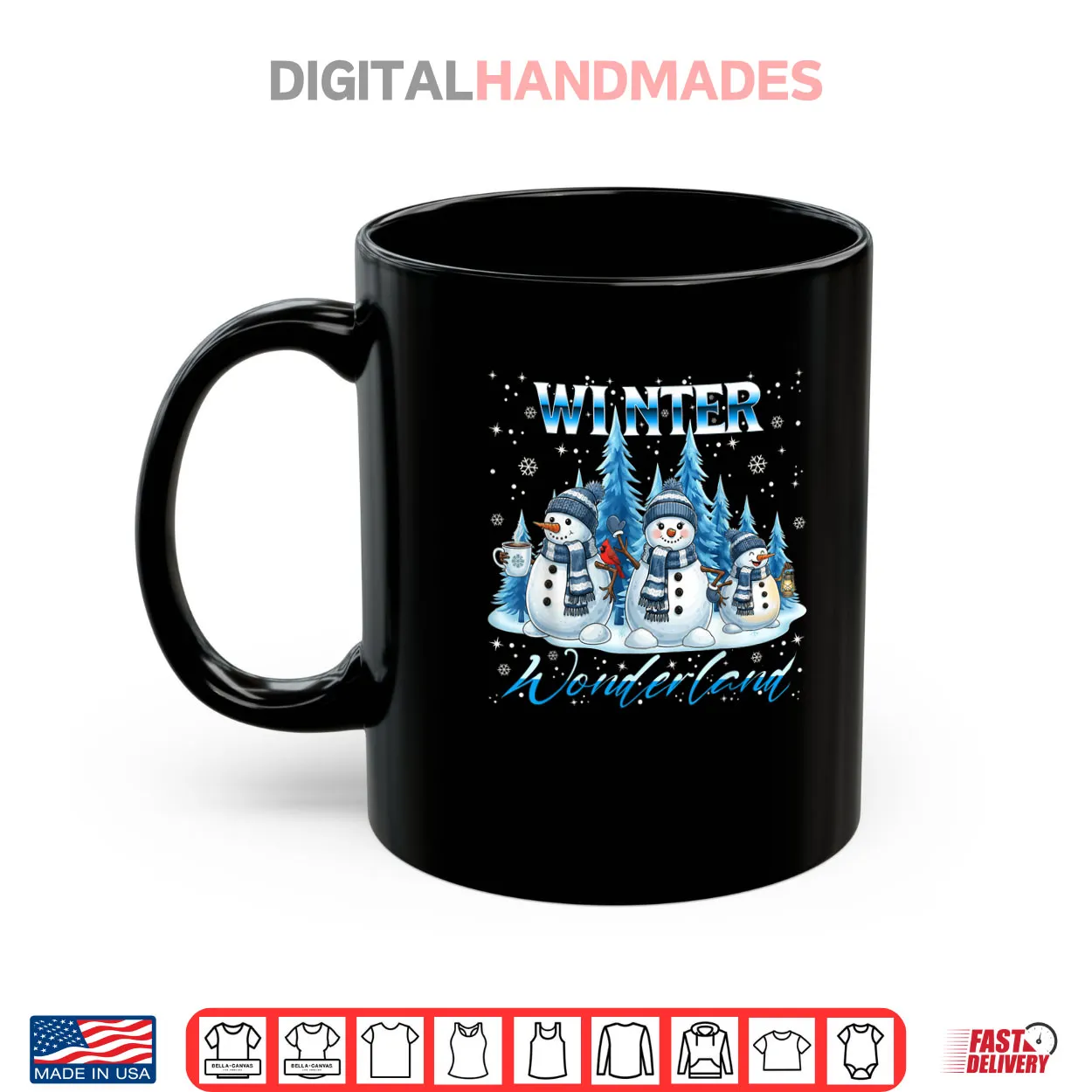 Winter Wonderland Snowman Family Snowflake Cozy Winter Scene Shirt Winter Wonderland Snowman Family Snowflake Cozy Winter Scene Shirt