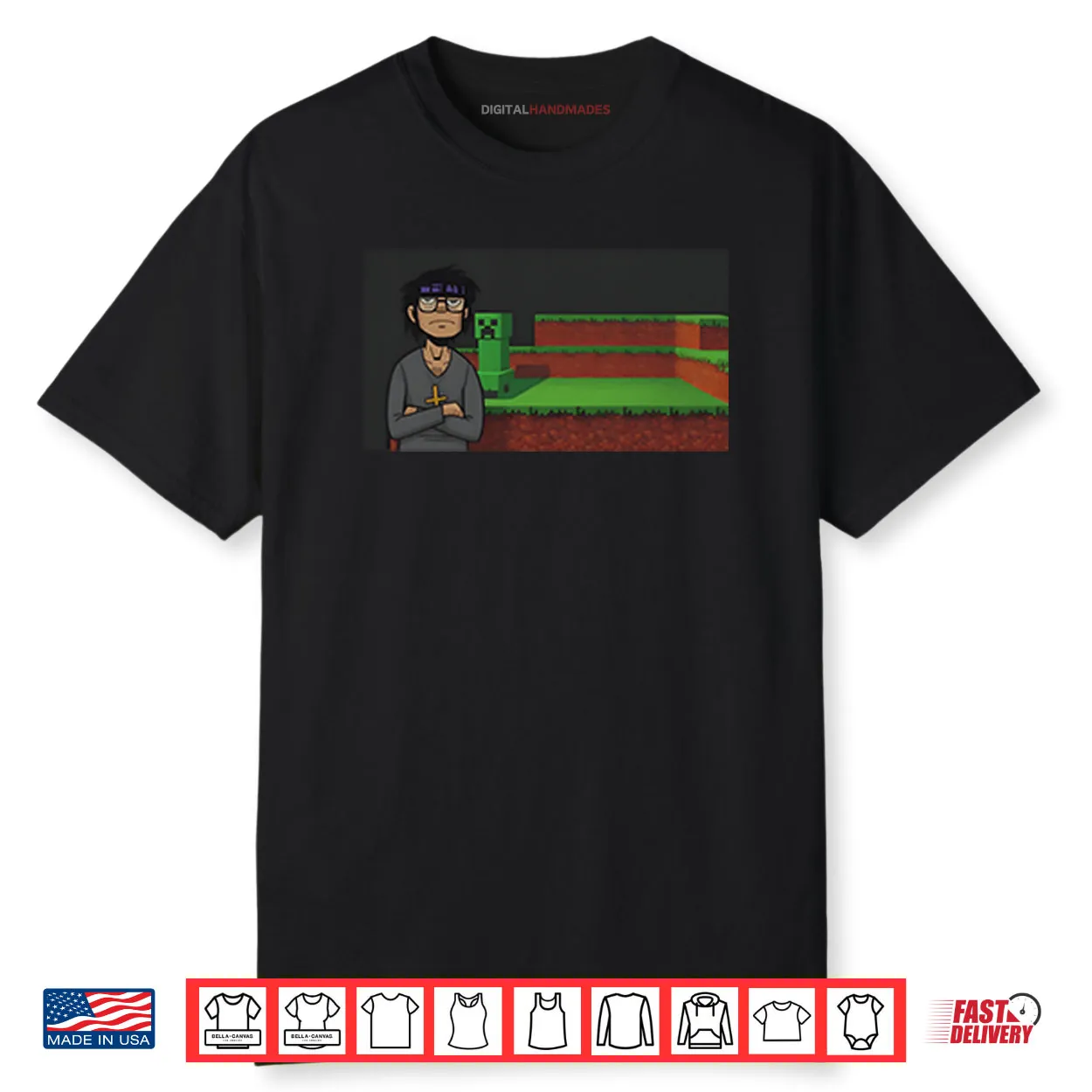 Murdoc Niccals Minecraft Shirt Murdoc Niccals Minecraft Shirt