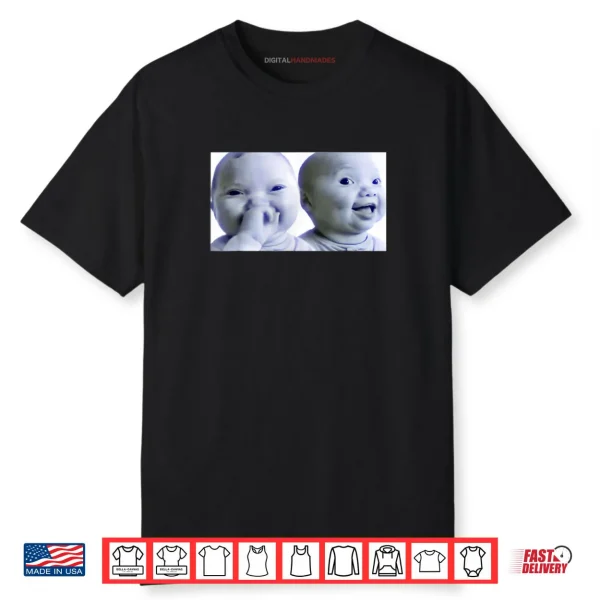 Niche Baby gen z Meme ai Viral Giggling AI Laughing Shirt