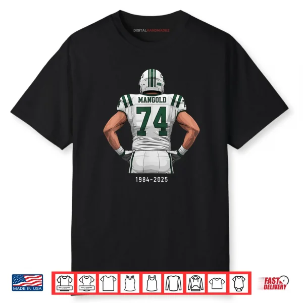 Nick Mangold A True Jet 74 Football Legend Memorial Shirt