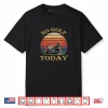 No Golf Today Sad Stickman Golfer Golfers Retro Shirt