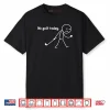 No Golf Today Sad Stickman Golfer Golfers Shirt