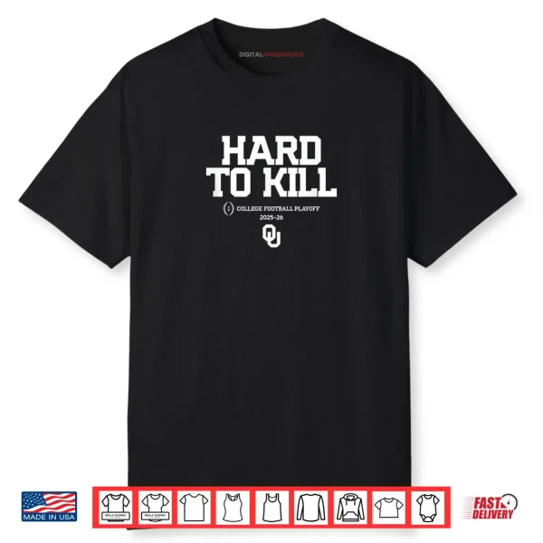 Oklahoma Sooners College Football Playoff Text Slogan 2025 Shirt