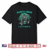 Old School Santa Cruz California Skeleton Skating Shirt