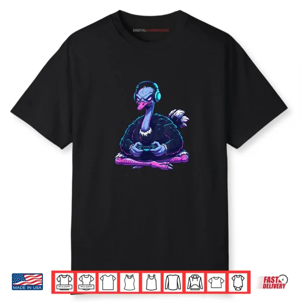 Ostrich Video Games Shirt