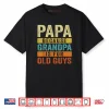 Papa Art for Grandpa Grandkids Father’s Day Papa Shirt
