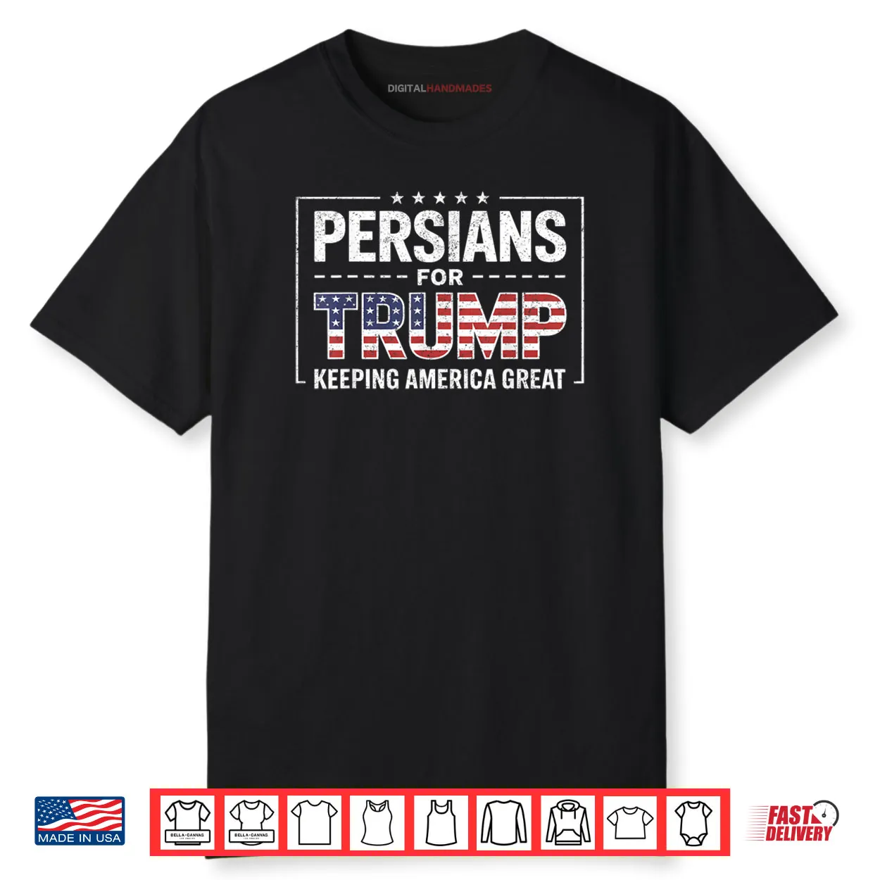 Persians for Trump Keeping America Great Shirt Persians for Trump Keeping America Great Shirt