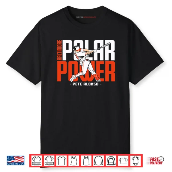 Pete Alonso Polar Power Baltimore Shirt