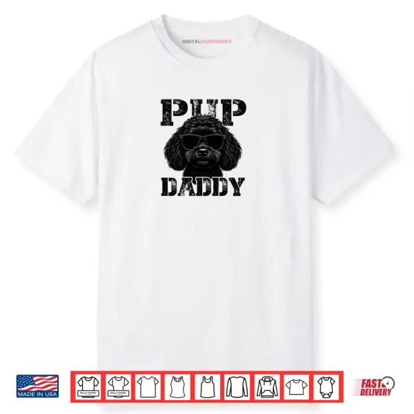 Pup Daddy Shih Poo Black Shirt