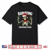 Radiating Christmas Cheer Skeleton Christmas Light t Xray Te Shirt