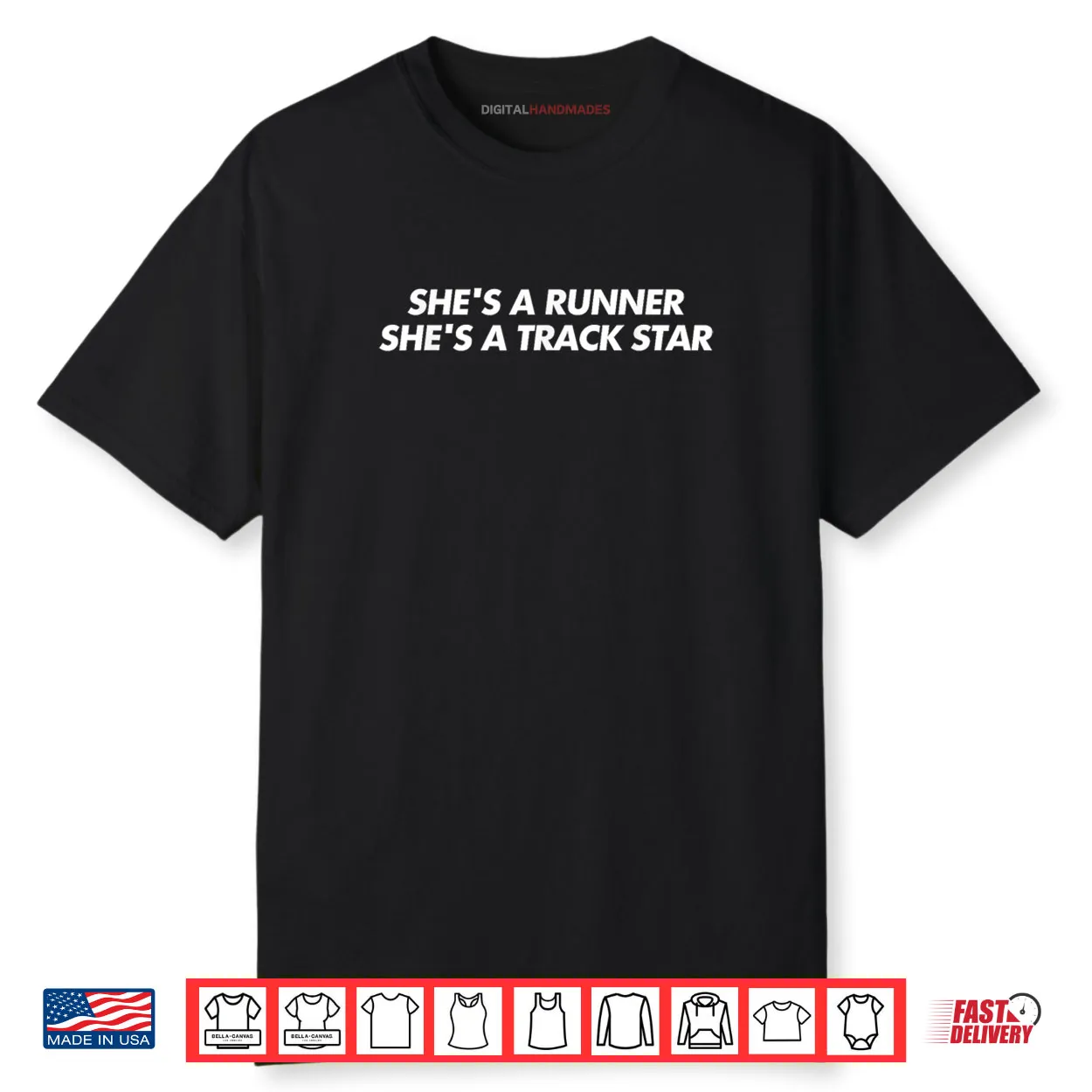 She’s A Runner She’s A Track Star Shirt She’s A Runner She’s A Track Star Shirt