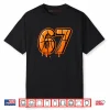 Six Seven 67 Meme Gen Alpha 67 Basketball Shirt