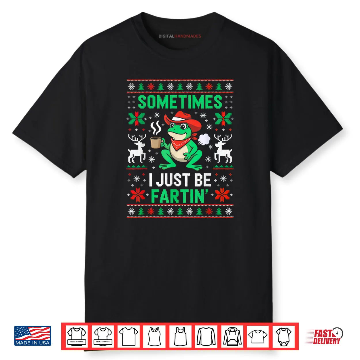 Sometimes I Just Be Farting Funny Frog Christmas Holiday Shirt Sometimes I Just Be Farting Funny Frog Christmas Holiday Shirt