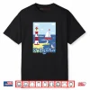 St Augustine Lighthouse Florida Nautical Seagull Sailboat Shirt